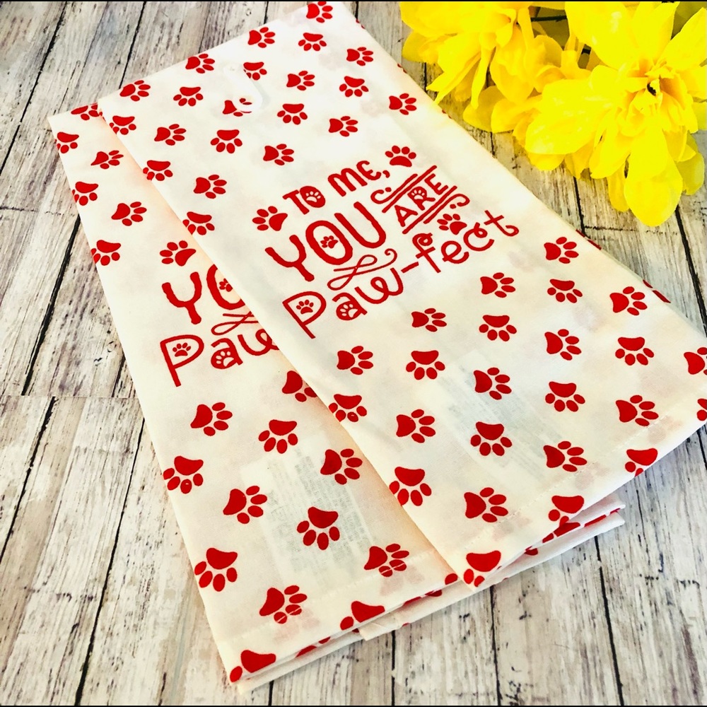 You are Pawfect 🐾 Set of 2 Kitchen Towels